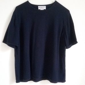 Pendleton Navy Blue Cotton Short Sleeved Tee 3X